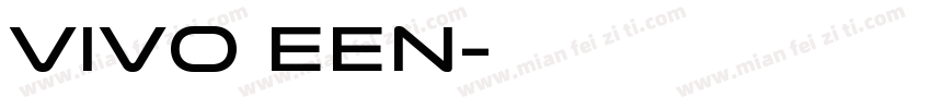 VIVO EEN字体转换